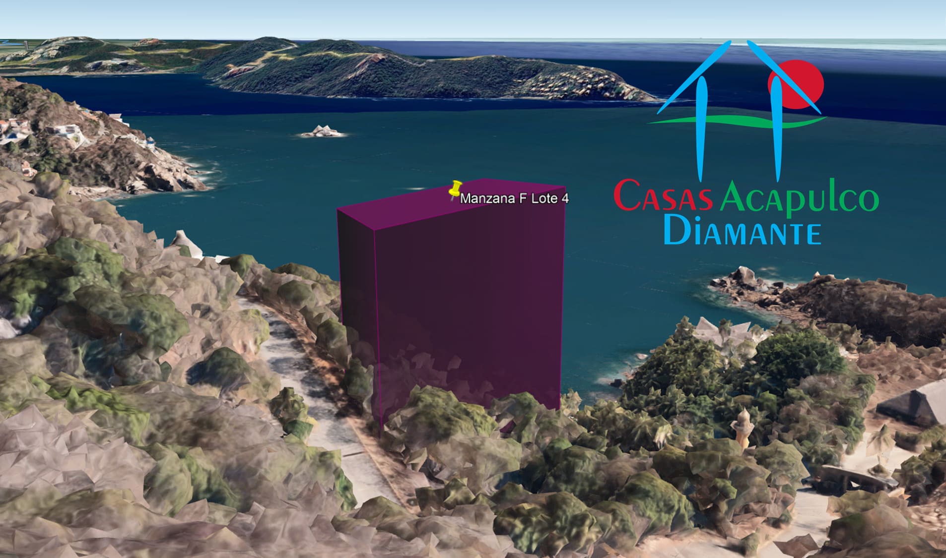 Terreno Brisas del Marqués Manzana F Lote 4 - Ubicación satelital y entorno 3